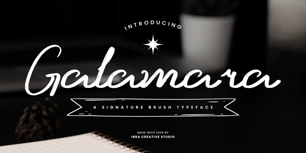 Galamara font