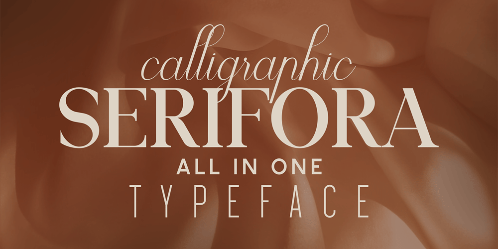 Serifora font