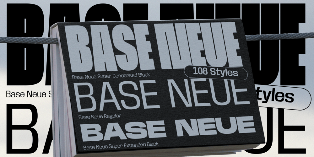 Base Neue font