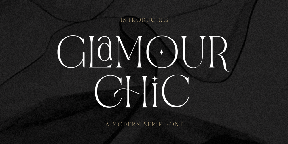 Glamour Chic font