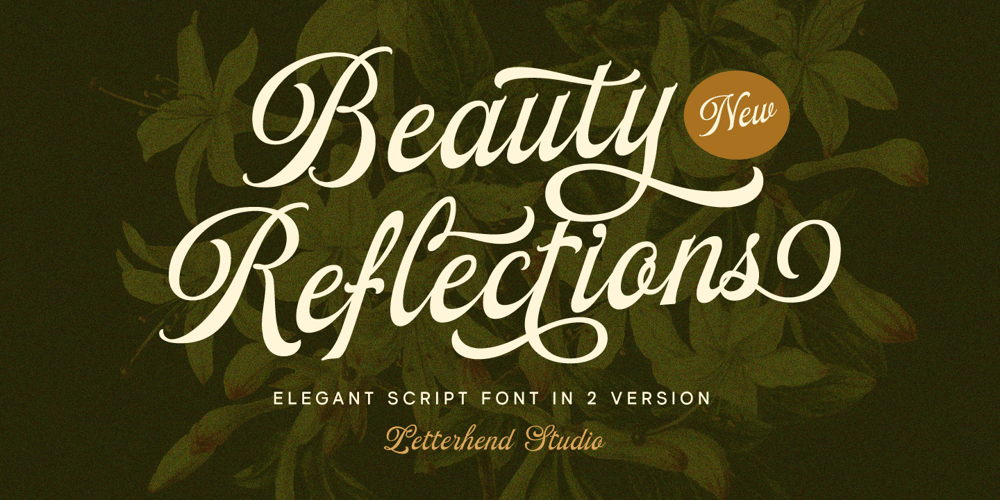 Beauty Reflections font