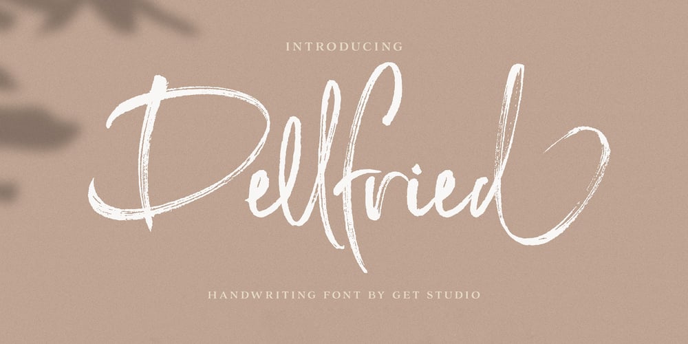 Dellfried Script font