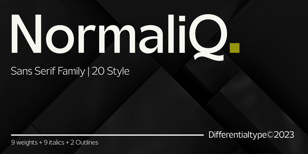 Normaliq font