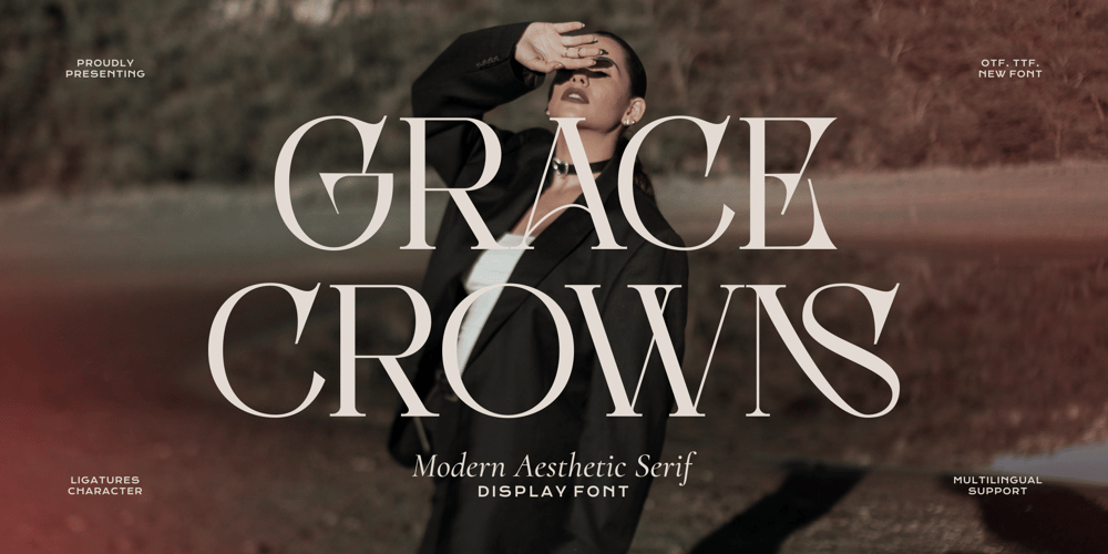 Grace Crowns font