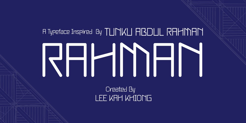 Rahman font