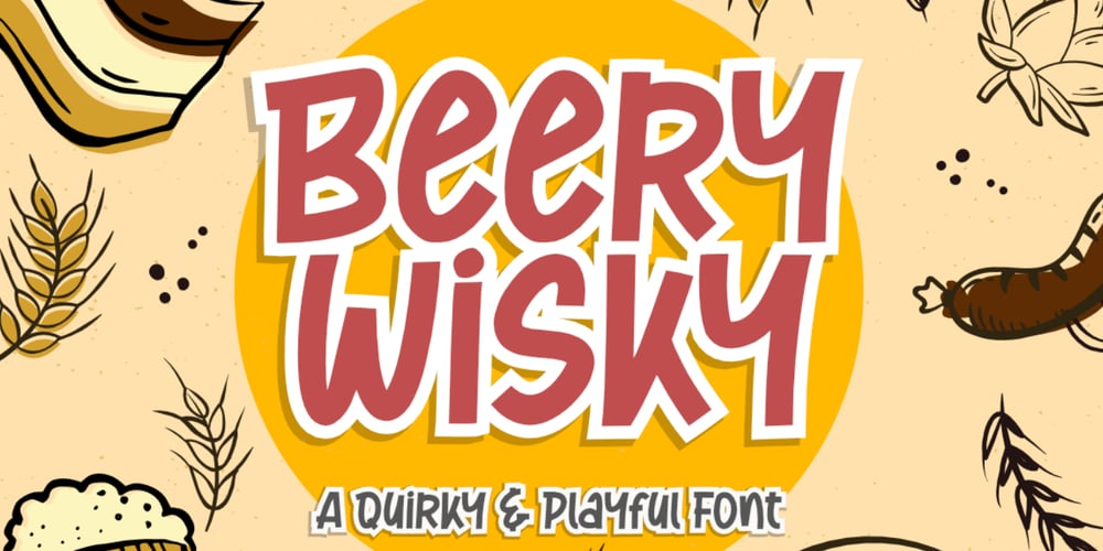 Beery Wisky font