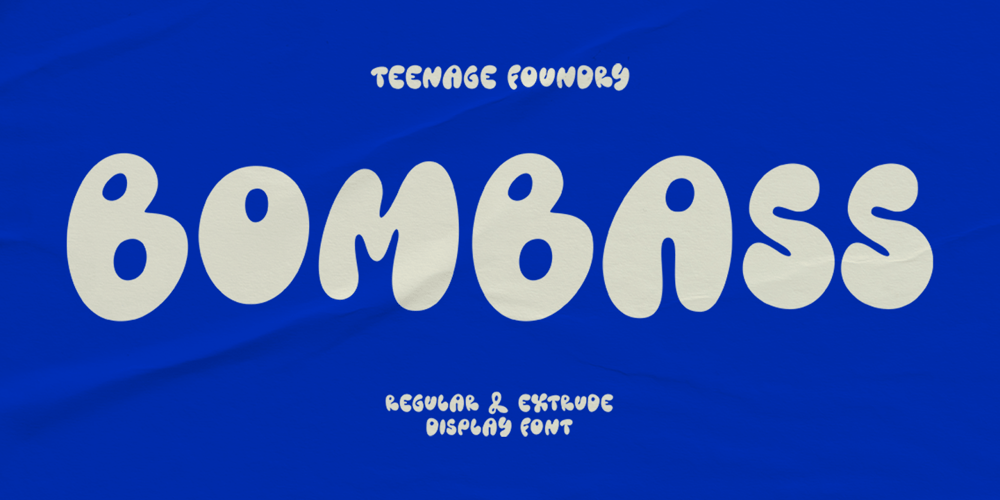 TF Bombass font