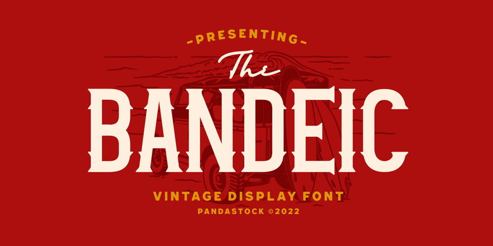 Bandeic font