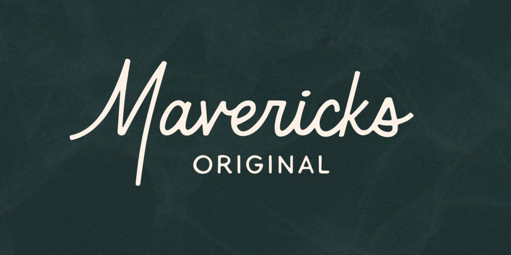 Mavericks Original font