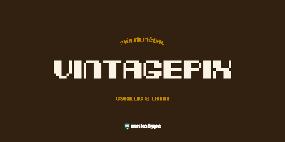 Vintagepix font