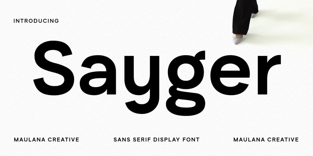 MC Sayger font
