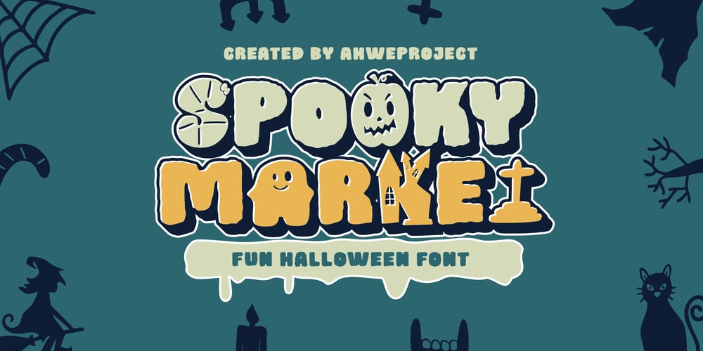 Spooky Market font