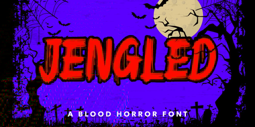 Jengled font