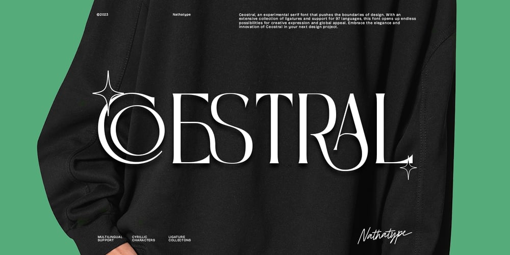 Coestral font