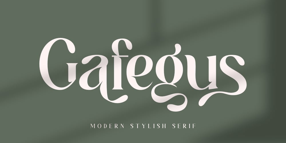 Gafegus font