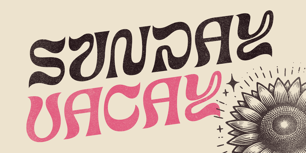 Sunday Vacay font