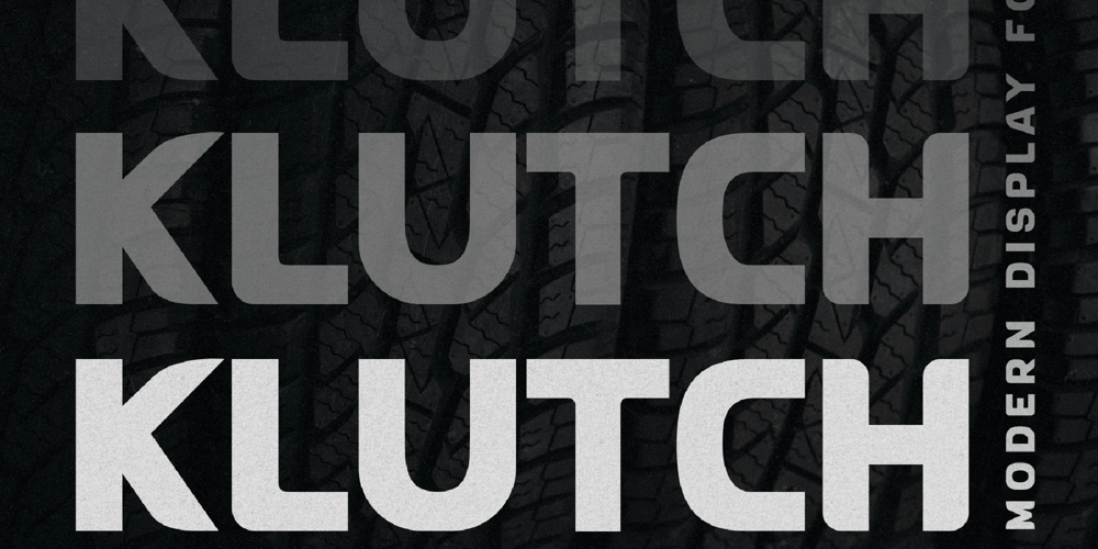 Klutch font