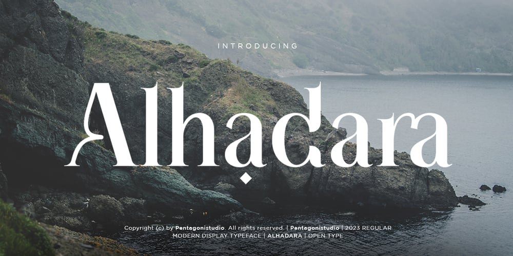 Alhadara PS font