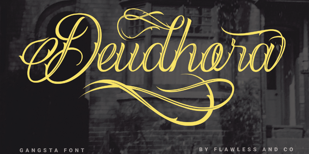 Deudhora font