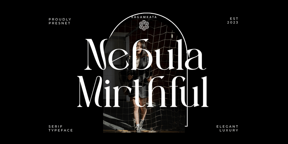 Nebula Mirthful font