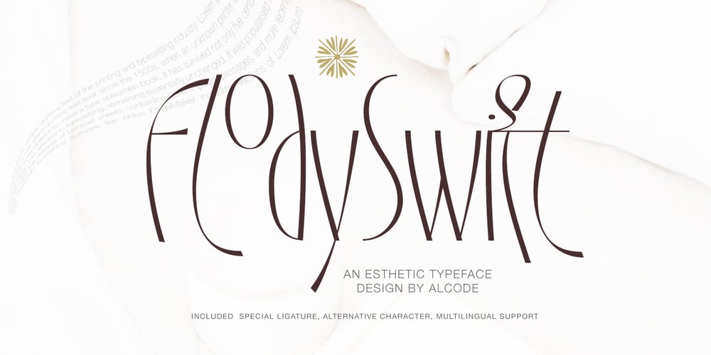 Flodyswift font