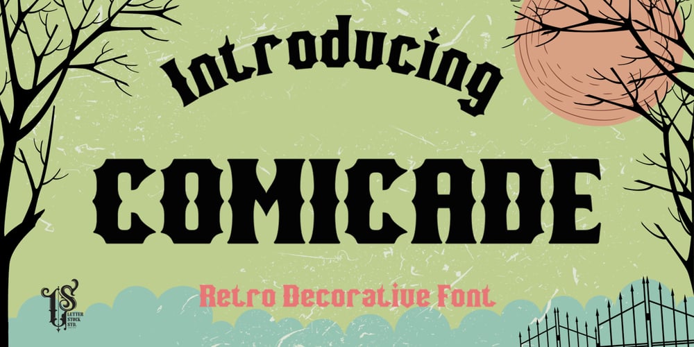 Comicade font