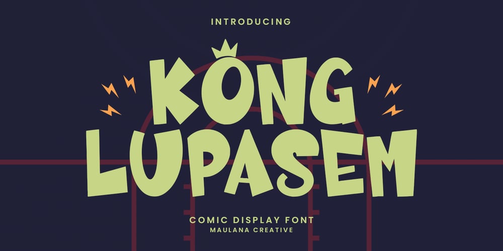 Kong Lupasem font
