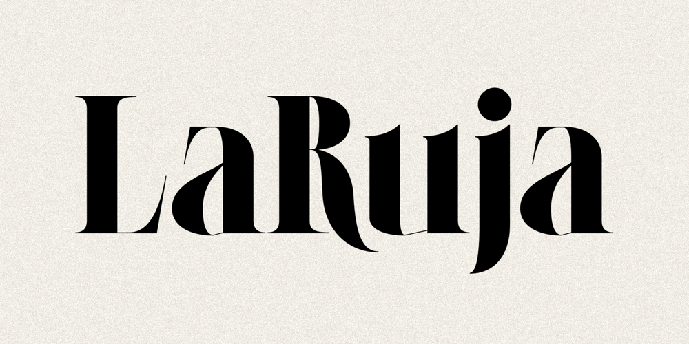 LaRuja font