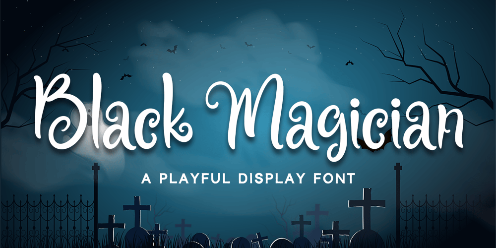 Black Magician font