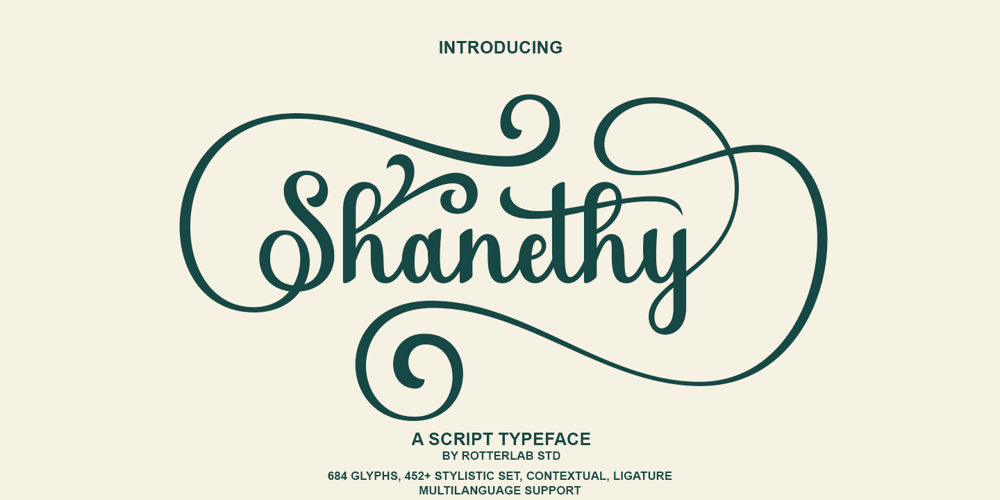 Shanethy Script font