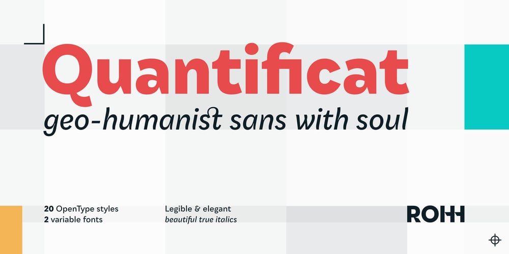 Quantificat font