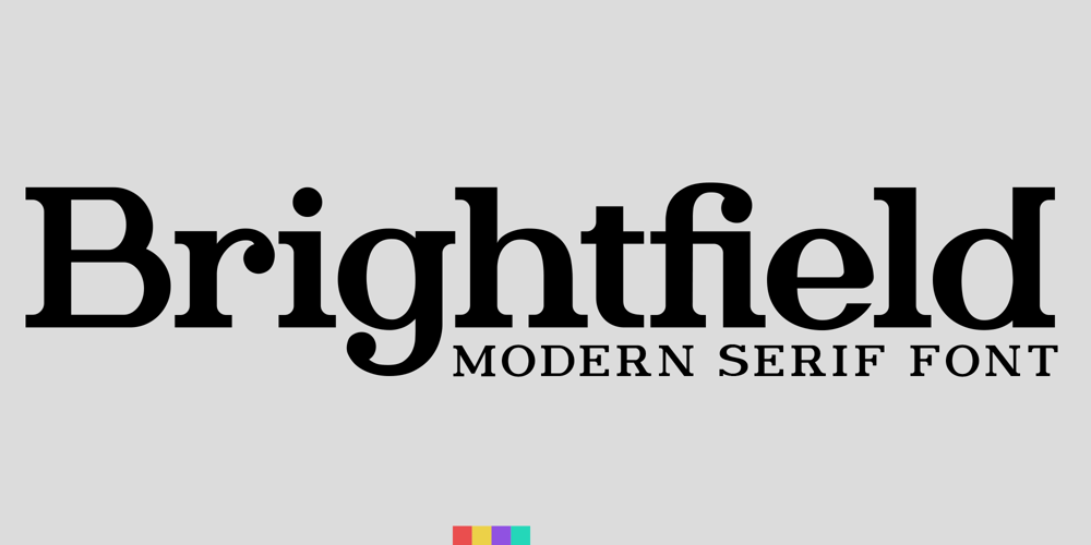 Brightfield font
