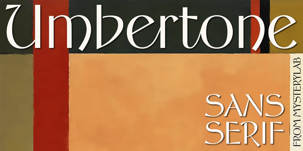 Umbertone font