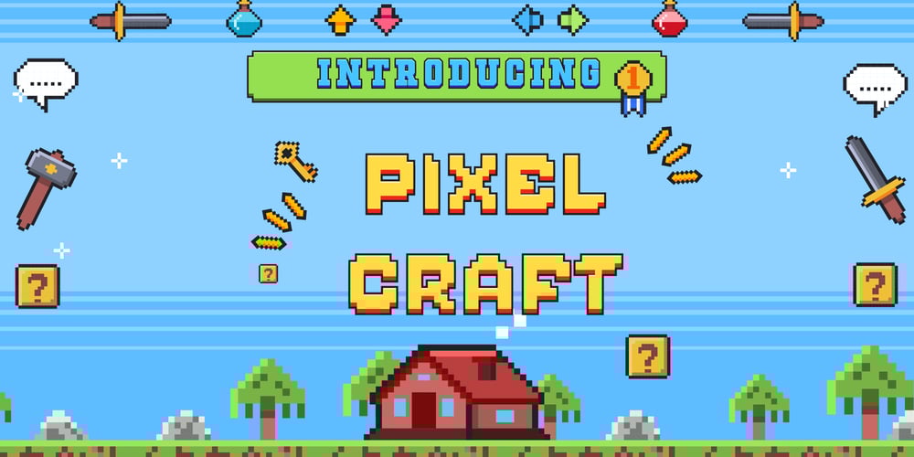 Pixelcraft font