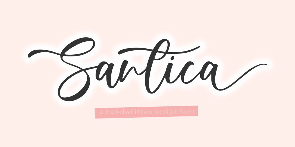 Santica font