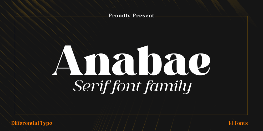 Anabae font