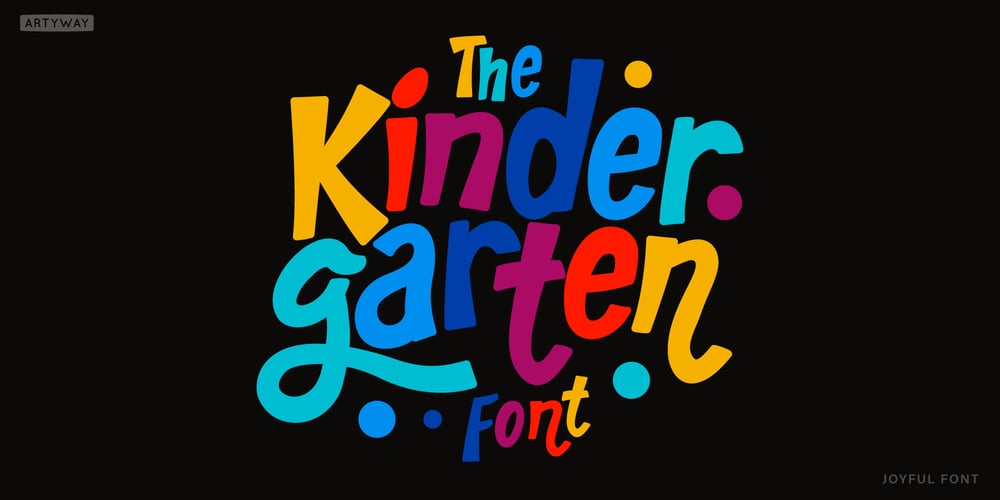Kinder Garten font