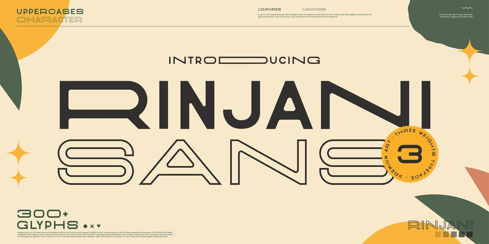 CCS Neue Rinjani font