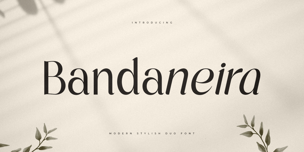 Bandaneira Style font