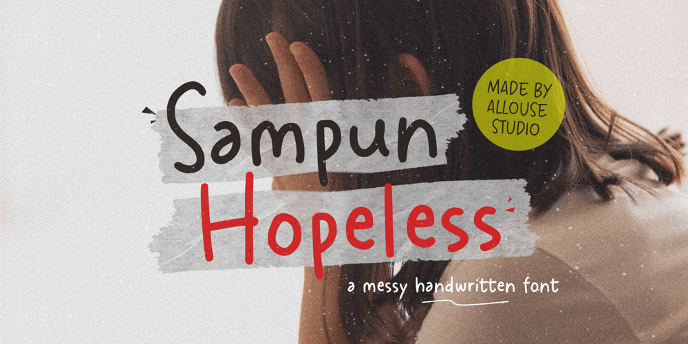 Sampun Hopeless font