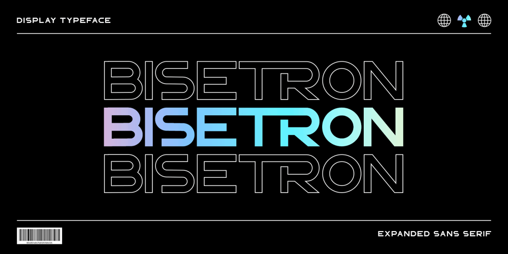 Bisetron font
