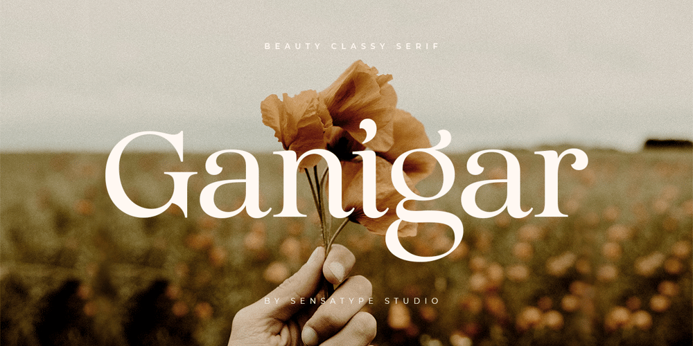 Ganigar Style font