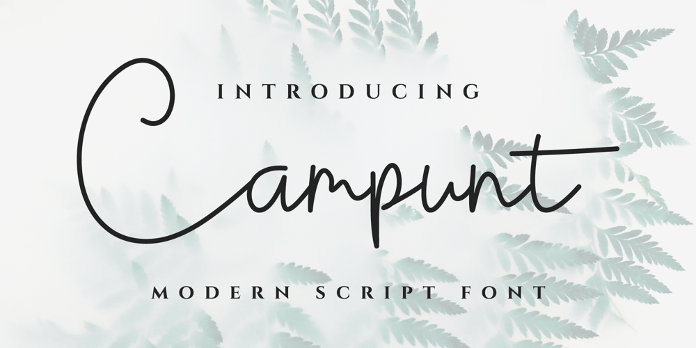 Campunt font