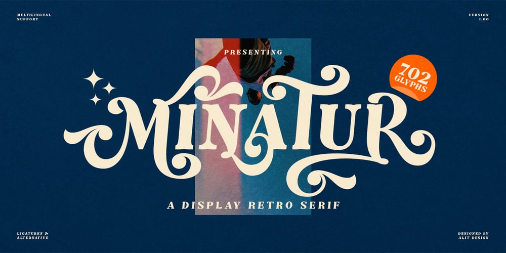 Minatur font