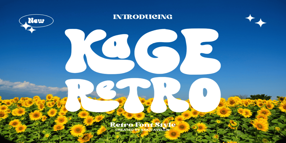 Kage Retro font