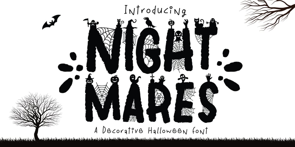 Night Mares font