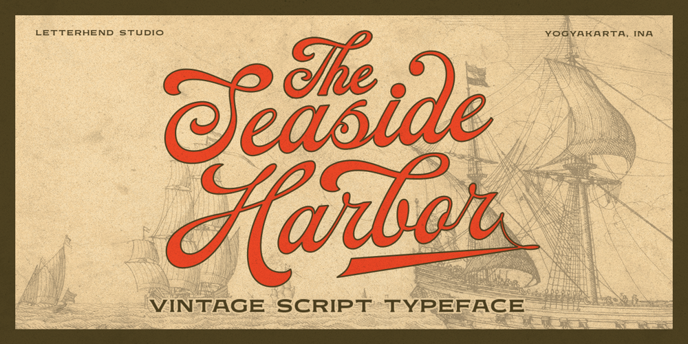 Seaside Harbor font