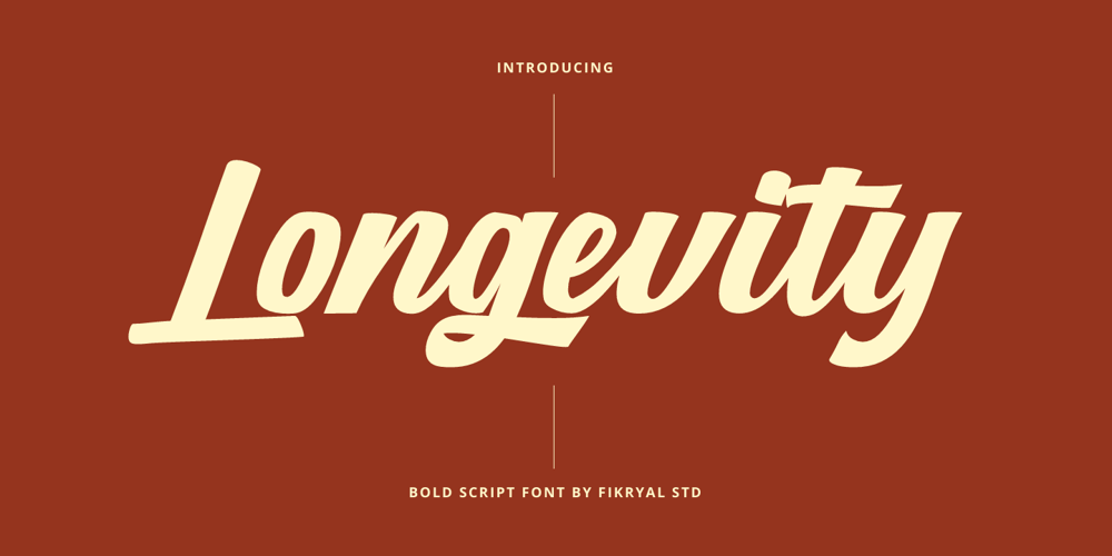 Longevity font