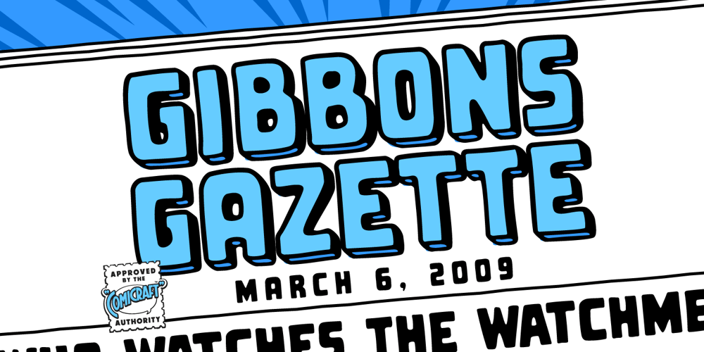 Gibbons Gazette font