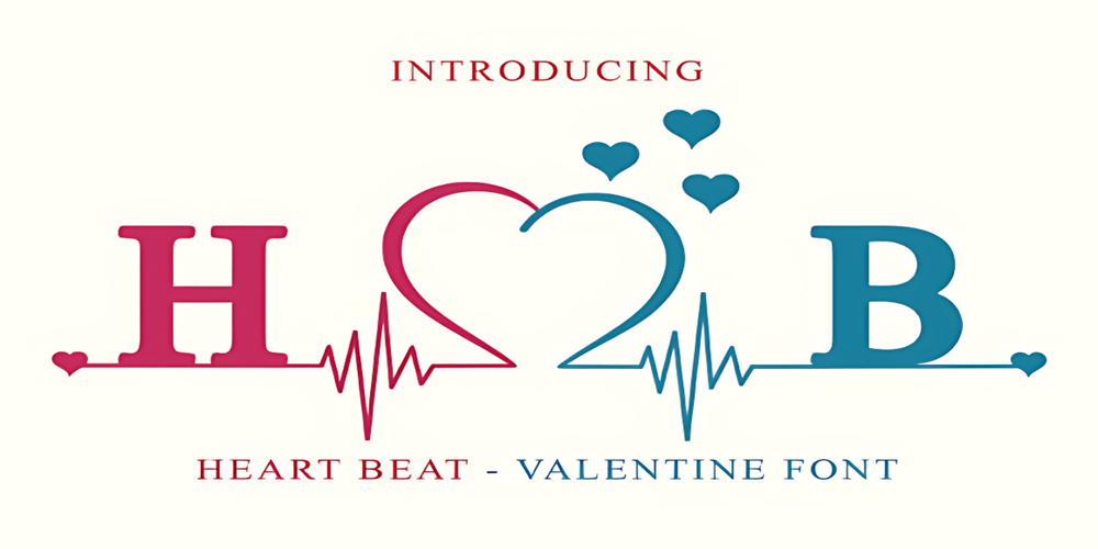 Heart Beat Love font